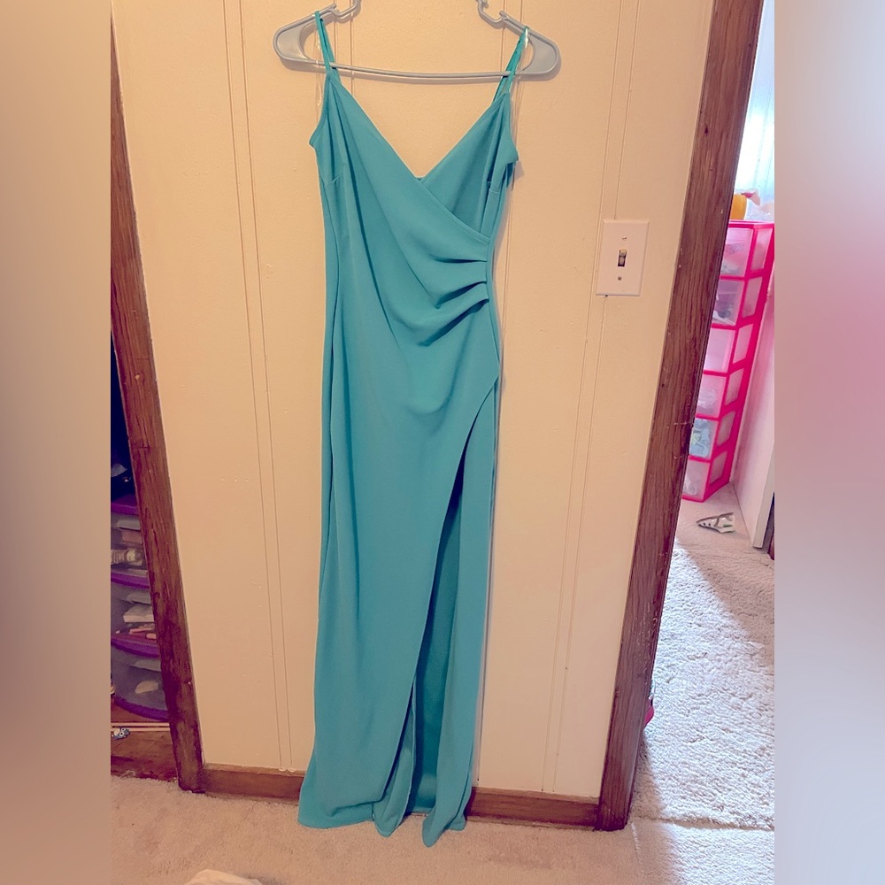Teal homecoming/ Prom/Bridesmaid dress